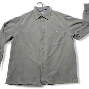 Croft&Barrow Suede Long Sleeve